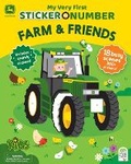 Cover: My Very First Sticker by Number John Deere Kids Farm & Friends - Cottage Door Press
