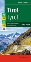 Cover: freytag & berndt Stra&szlig;enkarte Tirol 1:150.000 - freytag & berndt