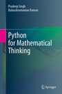 Cover: Python for Mathematical Thinking - Springer