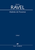 Cover: Matin&eacute;e de Provence (Klavierauszug) - Carus-Verlag