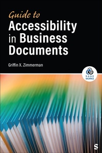 Enlarge image Cover: Guide to Accessibility in Business Documents - SAGE Publications Inc