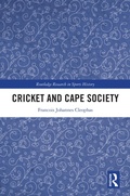 Cover: Cricket and Cape Society - Routledge