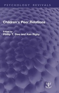 Cover: Children's Peer Relations - Routledge