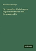 Cover: Die Lebensalter - Antigonos Verlag
