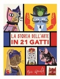 Cover: La storia dell'arte in 21 gatti - Edizioni Sonda