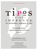 Cover: Tipos para imprenta - Ediciones UC