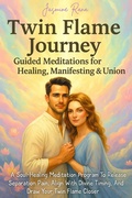 Cover: Twin Flame Journey: Guided Meditations For Healing, Manifesting & Union - Jasmine Rana
