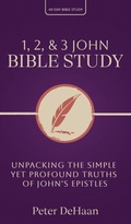 Cover: 1, 2, & 3 John Bible Study - Rock Rooster Books