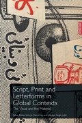 Cover: Script, Print and Letterforms in Global Contexts - Peter Lang Verlag