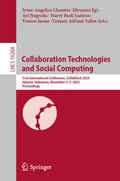 Cover: Collaboration Technologies and Social Computing - Springer