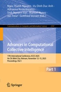 Cover: Advances in Computational Collective Intelligence - Springer