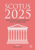 Cover: SCOTUS 2025 - Palgrave Macmillan