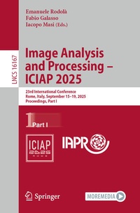 Enlarge image Cover: Image Analysis and Processing - ICIAP 2025 - Springer