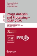 Cover: Image Analysis and Processing - ICIAP 2025 - Springer