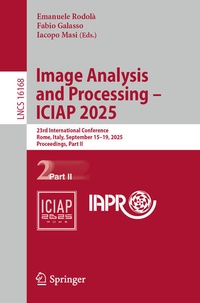 Enlarge image Cover: Image Analysis and Processing - ICIAP 2025 - Springer