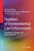 Cover: Frontiers of Environmental Law Enforcement - Springer