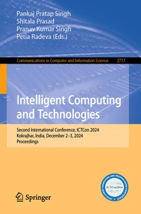 Enlarge image Cover: Intelligent Computing and Technologies - Springer