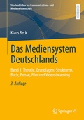 Cover: Das Mediensystem Deutschlands - Springer VS