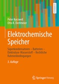 Cover: Elektrochemische Speicher - Springer Vieweg