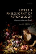 Cover: Hermann Lotze's Philosophy of Mind - Oxford University Press