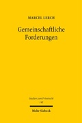 Cover: Gemeinschaftliche Forderungen - Mohr Siebeck