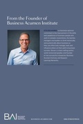 Cover: Strategic Thinking in Action - Business Acumen Institute