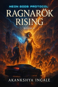 Enlarge image Cover: Ragnarök Rising (Neon Gods Protocol, #3) - Akankshya Ingale