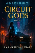 Cover: Circuit Gods (Neon Gods Protocol, #1) - Akankshya Ingale