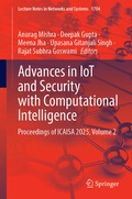 Cover: Advances in IoT and Security with Computational Intelligence - Springer