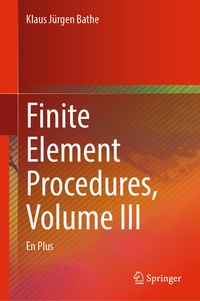 Enlarge image Cover: Finite Element Procedures - En Plus - Springer