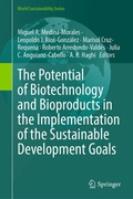 Cover: The Potential of Biotechnology and Bioproducts in the Implementation of the Sustainable Development Goals - Springer