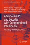 Cover: Advances in IoT and Security with Computational Intelligence - Springer