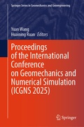 Cover: Proceedings of the International Conference on Geomechanics and Numerical Simulation (ICGNS 2025) - Springer