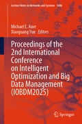 Cover: Proceedings of the 2nd International Conference on Intelligent Optimization and Big Data Management (IOBDM2025) - Springer