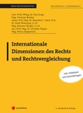 Cover: Internationale Dimensionen des Rechts und Rechtsvergleichung - LexisNexis Verlag ARD ORAC GmbH