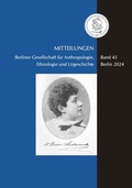 Abbildung von: Mitteilungen der Berliner Gesellschaft für Anthropologie, Ethnologie und Urgeschichte - Logos Berlin