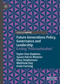 Cover: Future Generations Policy, Governance and Leadership - Palgrave Macmillan