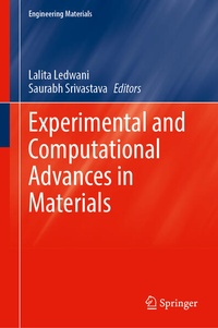 Enlarge image Cover: Experimental and Computational Advances in Materials - Springer