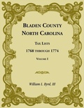 Cover: Bladen County, North Carolina, Tax Lists - Heritage Books