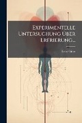 Cover: Experimentelle Untersuchung A?ber Erfrierung... - Hutson Street Press