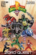 Cover: Mighty Morphin Power Rangers: Zord Quest #1 - Boom Entertainment