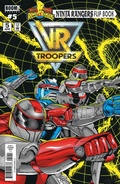 Cover: VR Troopers/Power Rangers Flipbook Facsimile Edition #5 - Boom Entertainment