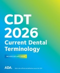 Cover: CDT 2026 Book and App - American Dental Association