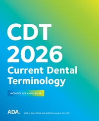 Enlarge image Cover: CDT 2026 Book and App - American Dental Association