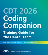 Enlarge image Cover: CDT 2026 Coding Companion - American Dental Association