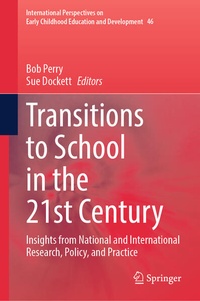 Enlarge image Cover: Transitions to School in the 21st Century - Springer