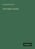 Cover: Der Prophet Jeremia - Antigonos Verlag