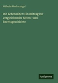 Cover: Die Lebensalter - Antigonos Verlag