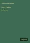 Cover: Ion; A Tragedy - Antigonos Verlag