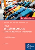 Cover: Lernsituationen Fokus Einzelhandel 2025, 3. Ausbildungsjahr - Europa-Lehrmittel